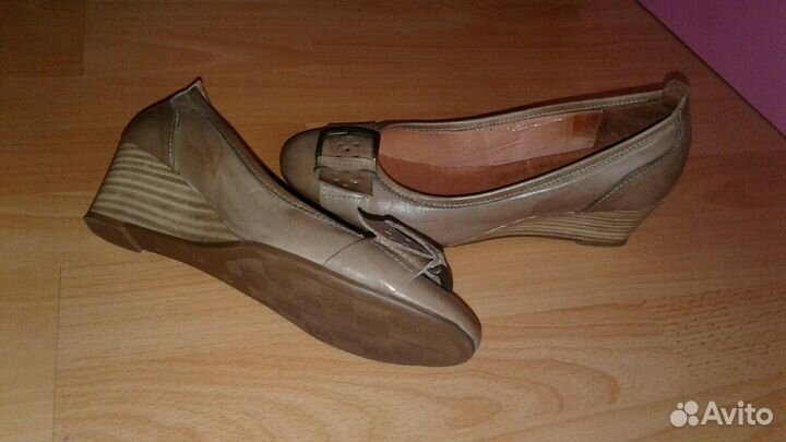 Туфли кожаные 37р