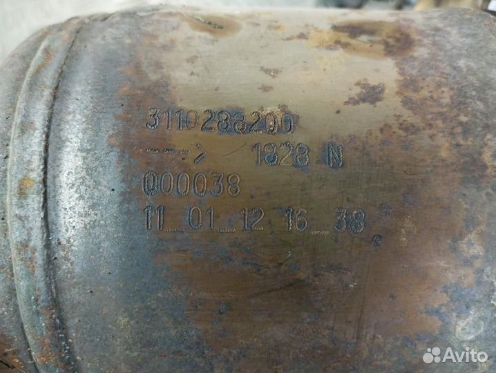 Б/У Б/У Катализатор Снято с двигателя B6304T. И