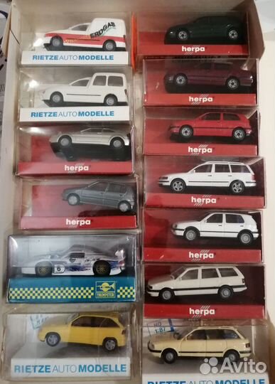 Модель автомобиля 1/87