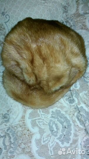 Берет женский норковый