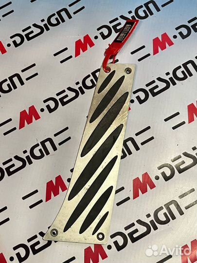 Satz Pedalauflagen Aluminium накладка педаль газа