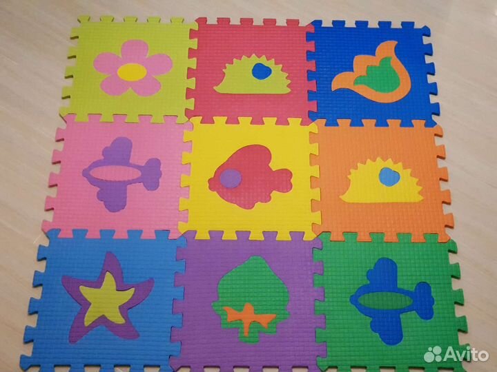 Детский коврик пазл