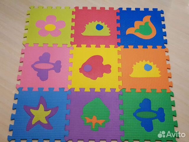 Детский коврик пазл