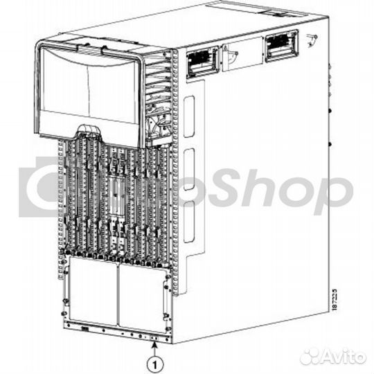 Модульный коммутатор Cisco Nexus N7K-C7010