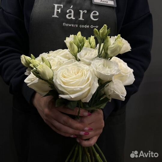 Цветы Свадебный букет Розы