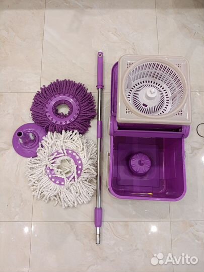 Швабра с ведром и отжимом