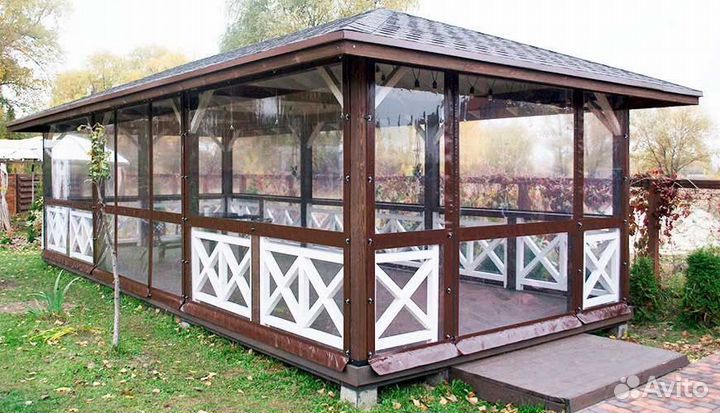 Мягкие окна для кафе и ресторанов