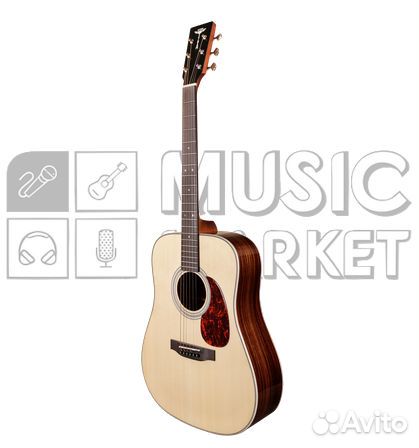 Tyma TD-15 акустическая гитара, Тима