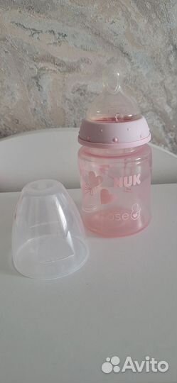 Бутылочка для кормления и соска NUK