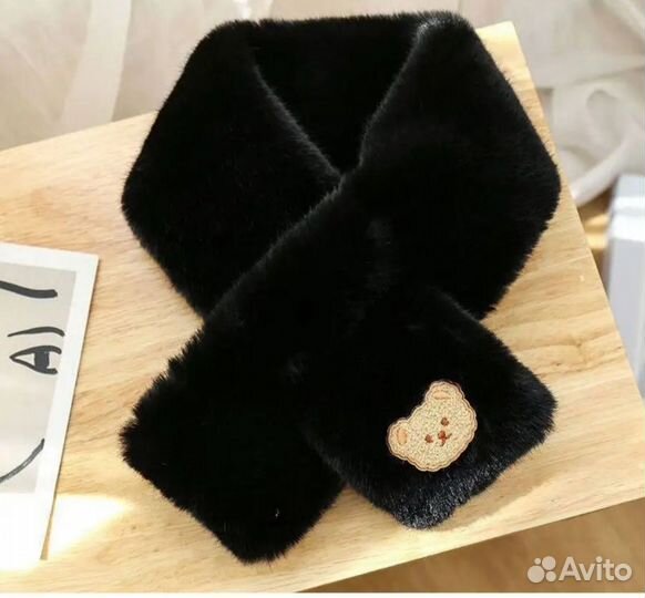 Меховой шарф