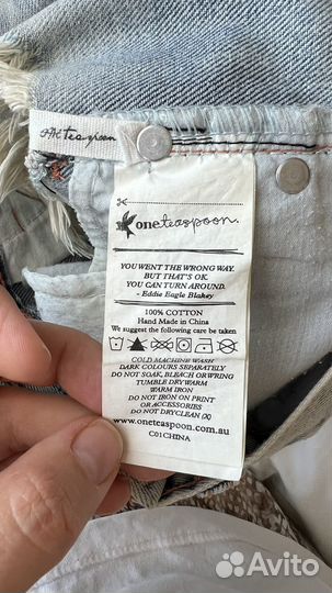 Шорты джинсовые