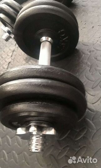 Гантели разборные 28,6кг Новые