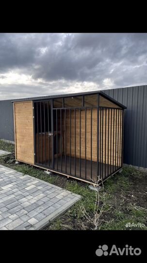 Будка вольер для собаки