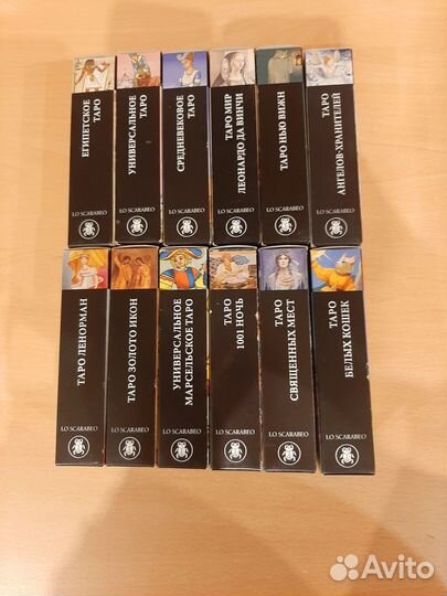 Карты taro Таро LO scarabeo