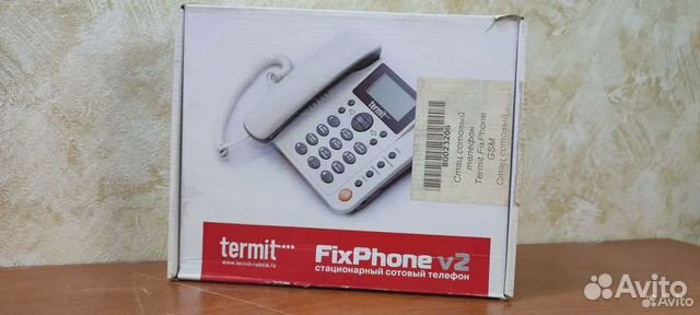 Новый IP телефон Termit FixPhone v2 объявление продам