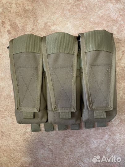 Подсумок для 6 магазинов ак койот