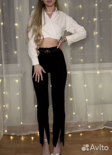 Брюки клеш женские