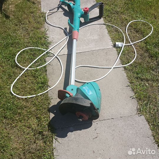 Газонокосилка электрическая bosch