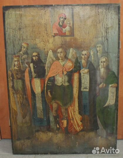 Икона Архангел Михаил с Избранными Святыми