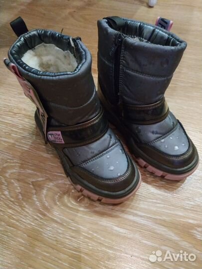 Зимние сапожки на овчине