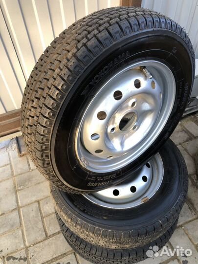 Колеса в сборе на оку Yokohama Guardex 145/70/R12