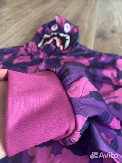 Зип худи bape shark