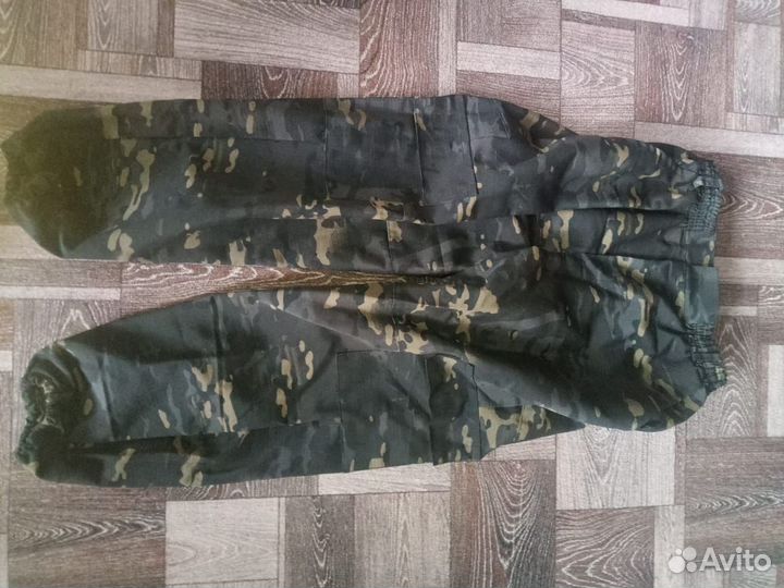 Костюм горка тёмный камуфляж