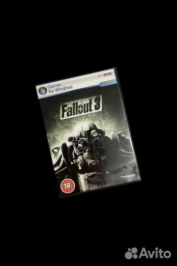 Fallout 3 лицензия Англия DVD-box