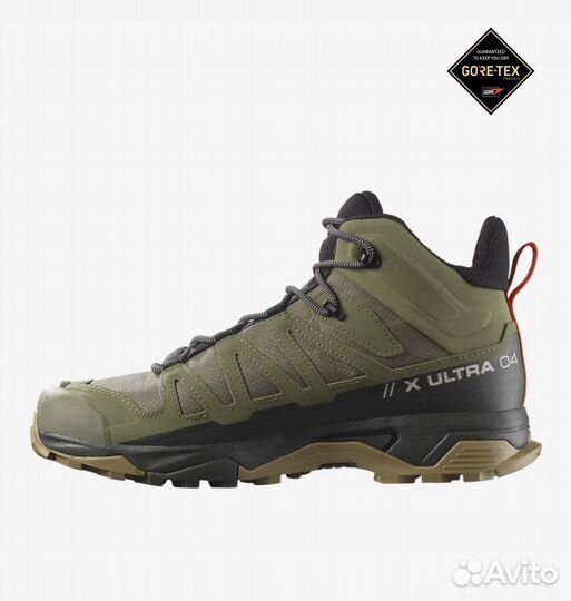 Ботинки salomon X ultra 4 MID wide gore-TEX