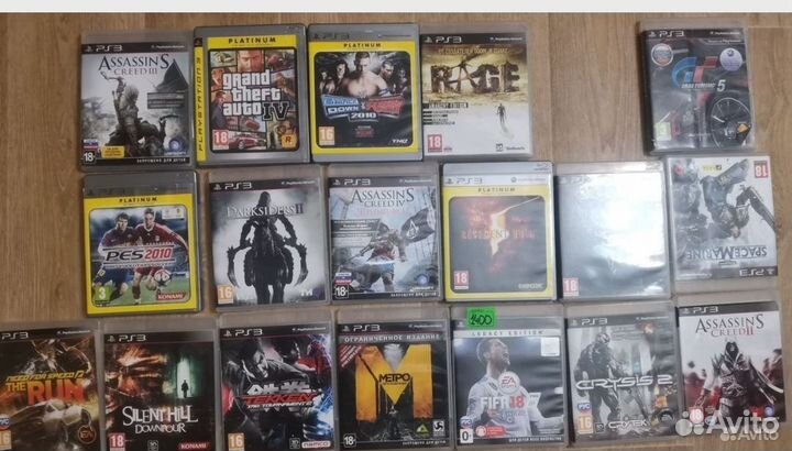 Продам диски для пс 3