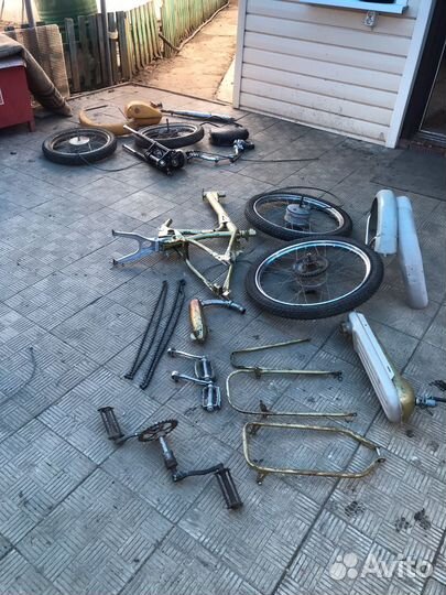 Запчасти на газовый мопед Рига