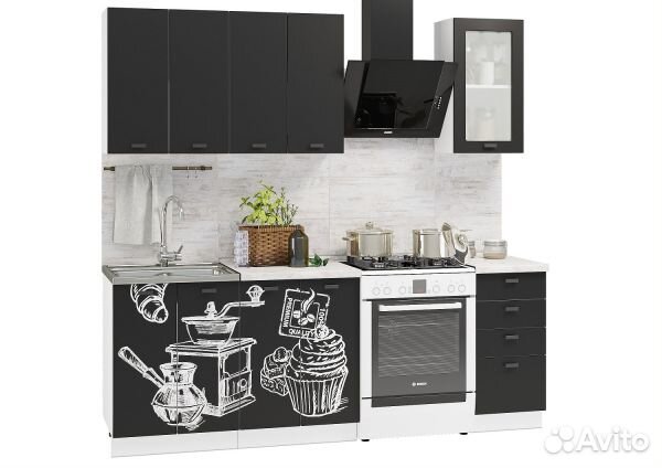 Кухня с фотопечатью 