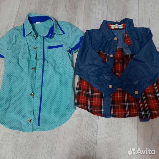 Рубашка для мальчика 86