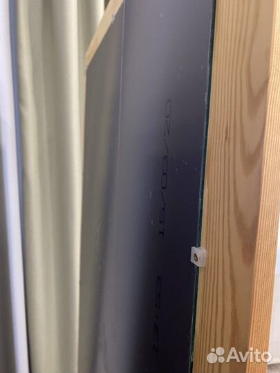 Зеркало в деревянной раме 170х65