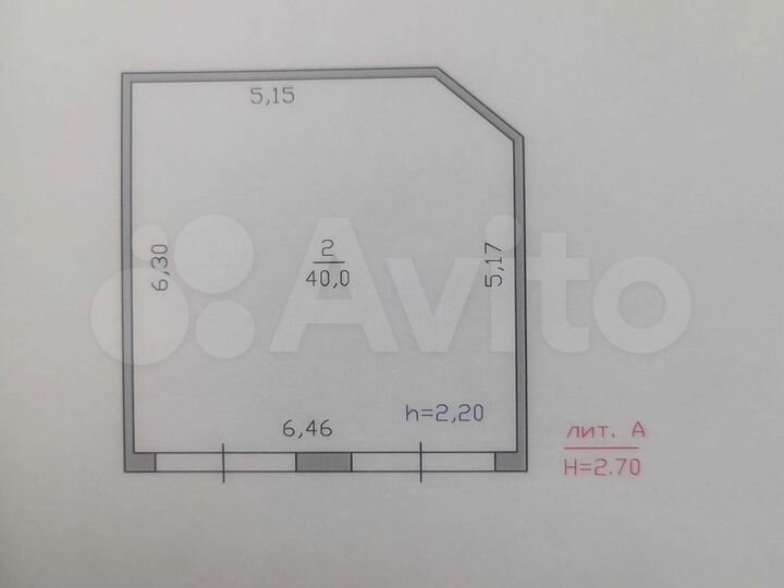 Гараж, > 30 м²