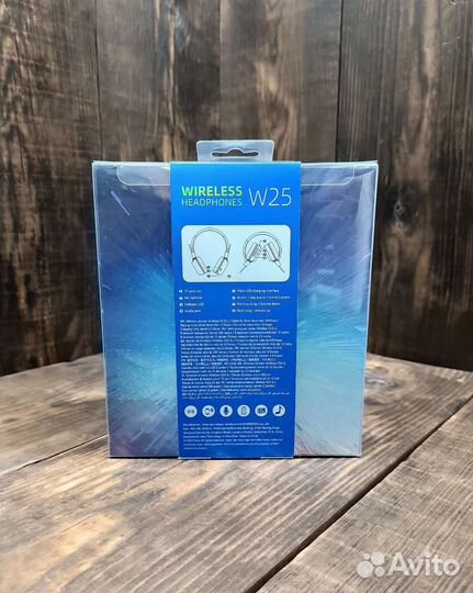 Беспроводные наушники Hoco W25 Promise Grey