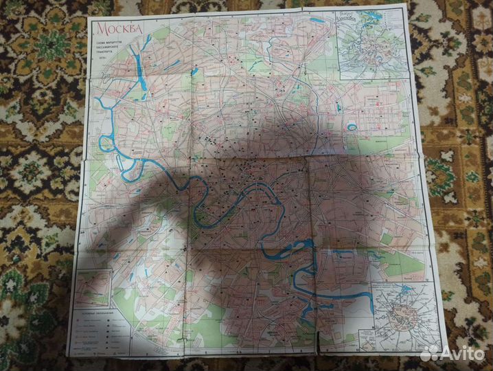 Карты Москвы