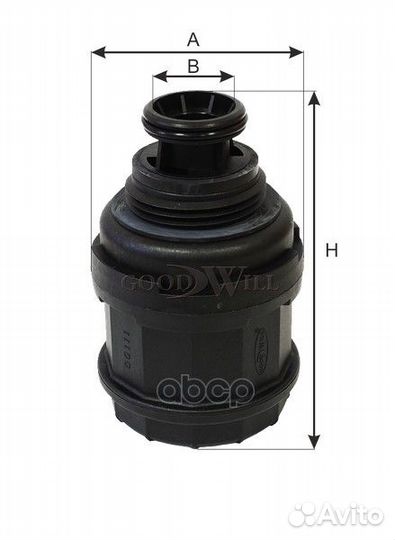 Фильтр масляный двигателя og111 Goodwill