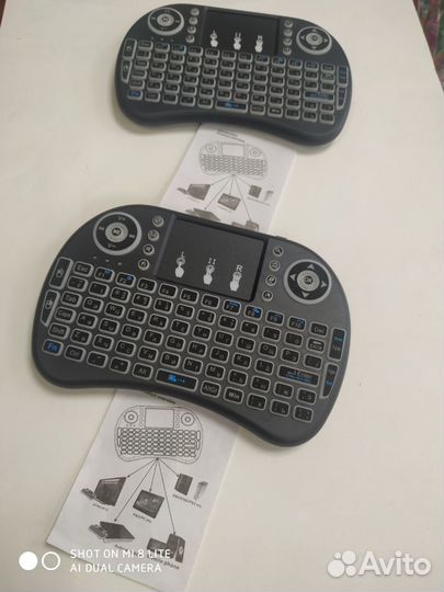 Мини-клавиатура беспроводная,стачпадоми подсвет