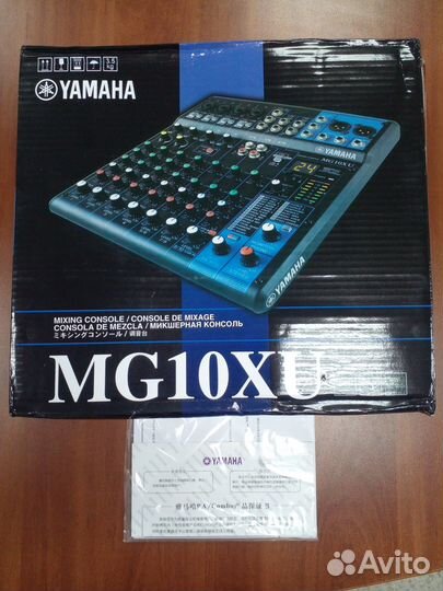 Микшерный пульт yamaha mg10xu