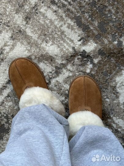 Меховые тапочки ugg