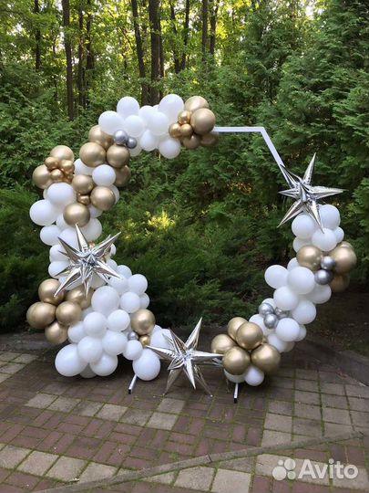 Фотозона, оформление шарами