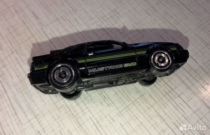 Hot wheels машинка ford mustang SVO