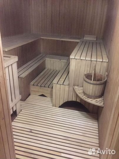 Сауна с бассейном