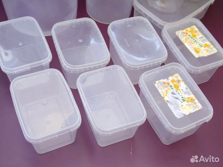 Пластиковый контейнер Судок Посуда пластиковая