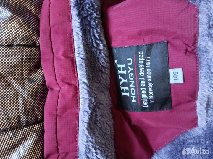 Куртка зимняя для мальчика140