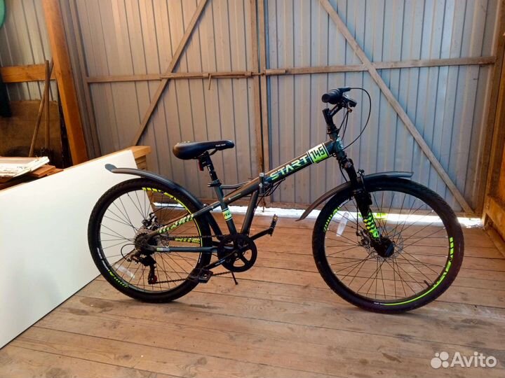 Велосипед подростковый складной, скоростной