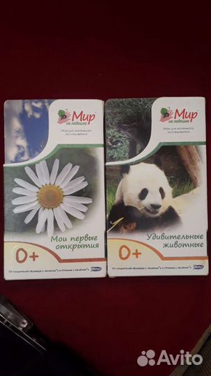 Карточки развивающие для малышей. Мир на ладошке