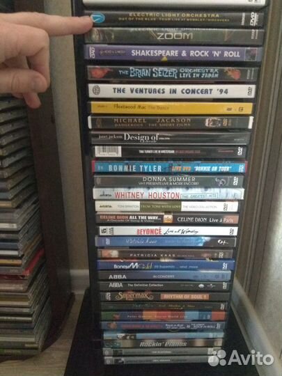 Коллекция музыки на DVD концерты (обмен)