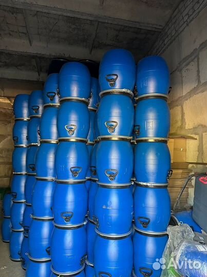 Бочка из пищевого пластика с крышкой